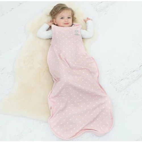 4 Season® Ultimate Baby Sleep Bag, Merino Wool & Organic Cotton, Rose