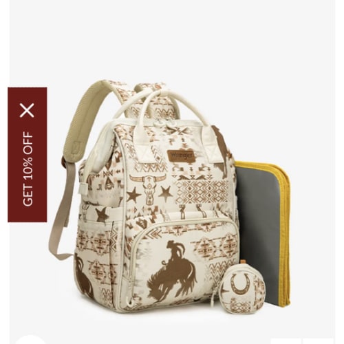 Wrangler Backpack Diaper Bags