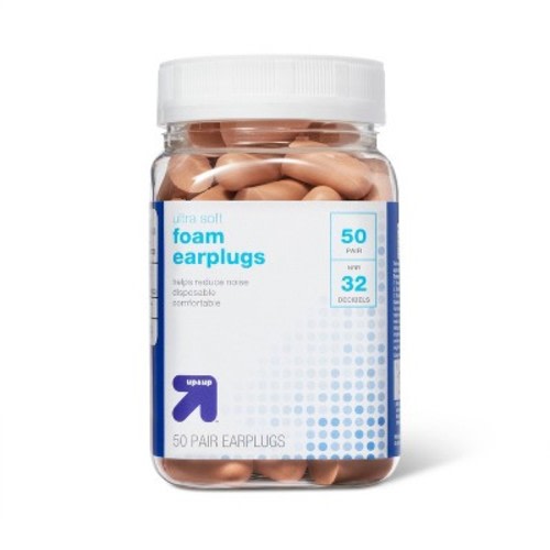 Ultra Soft Foam Ear Plugs - 50 pair - up&up™
