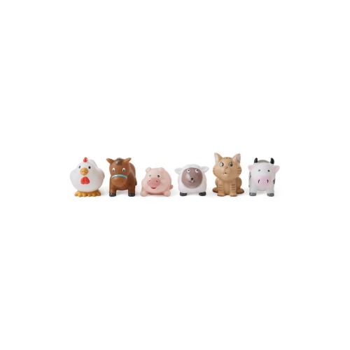 Barnyard 6-Piece Party Squirtie Toys