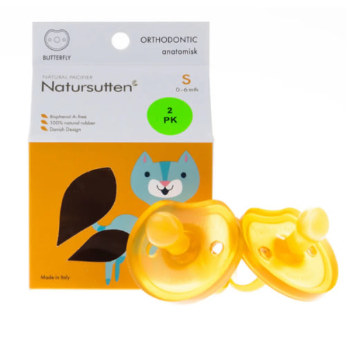 Natursutten Orthodontic Butterfly Shield Pacifier – Blooming Baby