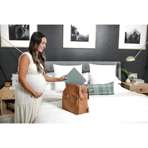 Lucy Darling Baby Memory Book – Celestial Skies | Luxury Baby First Year Book & Photo Album | Gender Neutral Keepsake Journal for Milestones, Memories & Photos | Thoughtful Pregnancy Gift