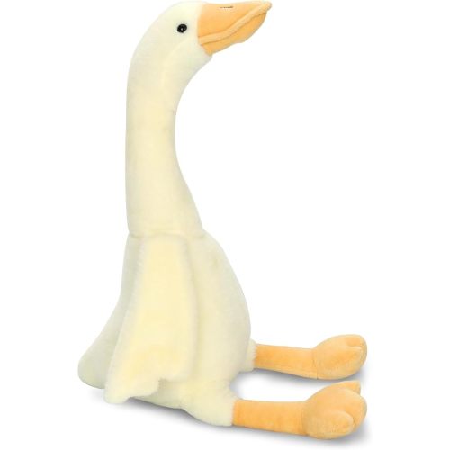 Goose Stuffed Animal, Soft Smooth Goose Plush Toys, Cute Duck Stuffed Animal Hugging Pillow, Gifts for Kids Adults (Yellow-19.7INCH)
