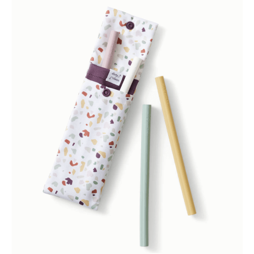 Easy-Clean Reusable Sipper Straws - Esembly