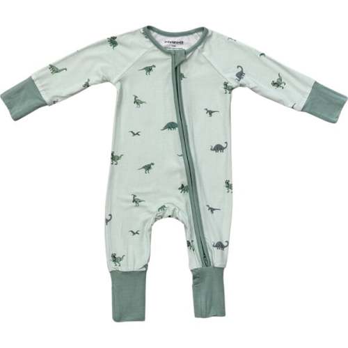 Long Sleeve Zip Romper Dinosaur - Babysprouts | Maisonette