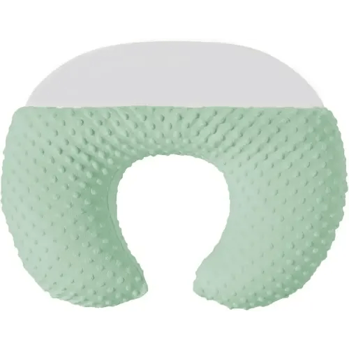Nursing Pillow with Nursing Pillow Cover Set for Breastfeeding Moms, Ultra-Soft Nursing Pillows for Infant Newborn Baby Boy Girl (Green)