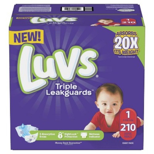 Luvs Disposable Diapers Giant Pack - (Select Size)