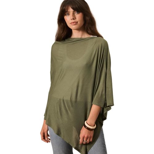 Solly Baby Nursing Cover, Ultra-Breathable, Lightweight Breastfeeding Cover-Up, Buttery-Soft Fabric, Universal Fit, Postpartum Essentials, Newborn Must Haves, Basil