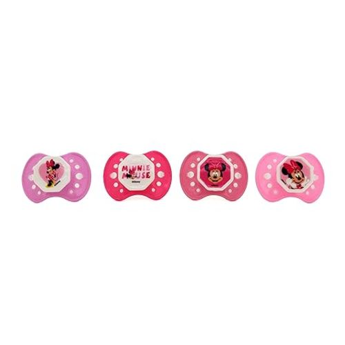 Disney Cudlie Winnie The Pooh Baby 4 Pack of Pacifiers