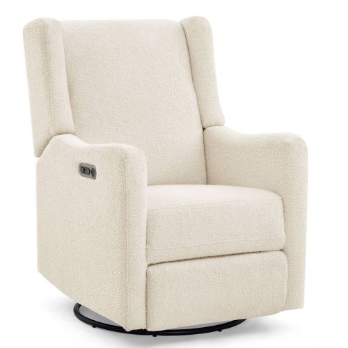 Delta Children Mercer Electronic Power Recliner and Swivel Glider with USB Port