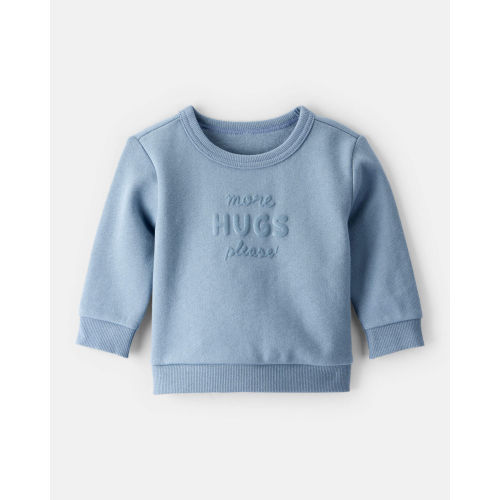 Baby Boy DayDream Fleece Sweatshirt - Blue - Carter's | Carter's