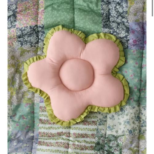 Birdie Flower Shaped Ruffle Throw Pillow | Urban Outfitters