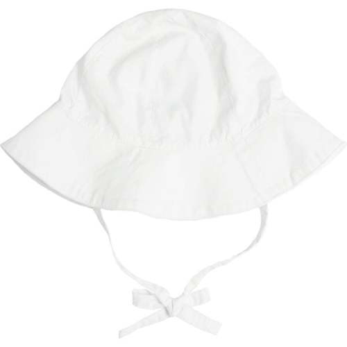 White Sun Hat - Minnow | Maisonette