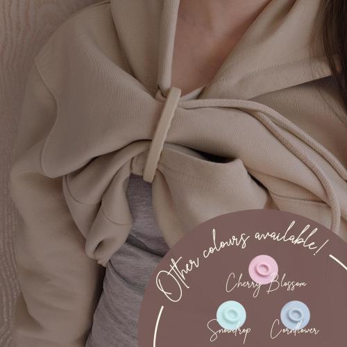 Pin Up Ring | breastfeeding aid, silicone clothing clip