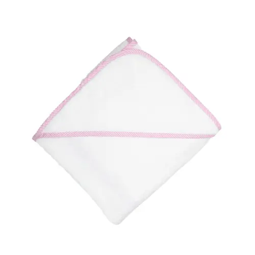 Hooded Bath Towel - Pink