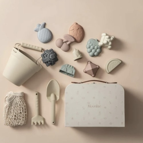 Silicone Beach Toy Set (Beige)