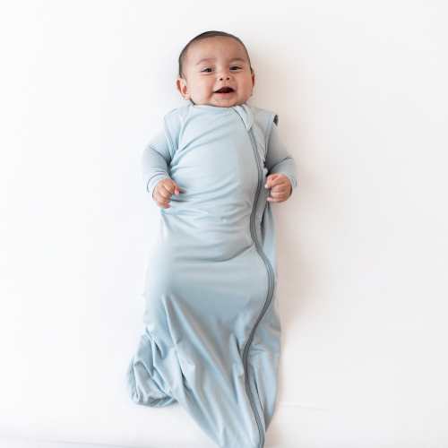 Sleep Bag in Fog 0.5 TOG | Bamboo Sleep Sack | Kyte Baby