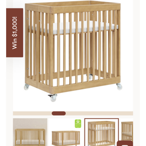 Pogo 8-in-1 Convertible Crib | All Stages Crib by Babyletto