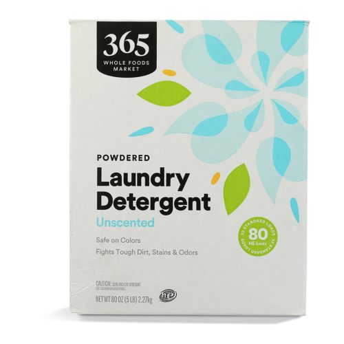 Powdered Laundry Detergent, Unscented, 80 HE Loads, 80 Ounce