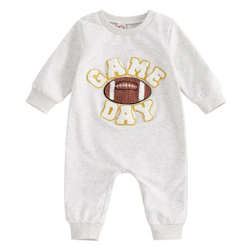GAME DAY Plush Jumpsuit - Hazel & Bo