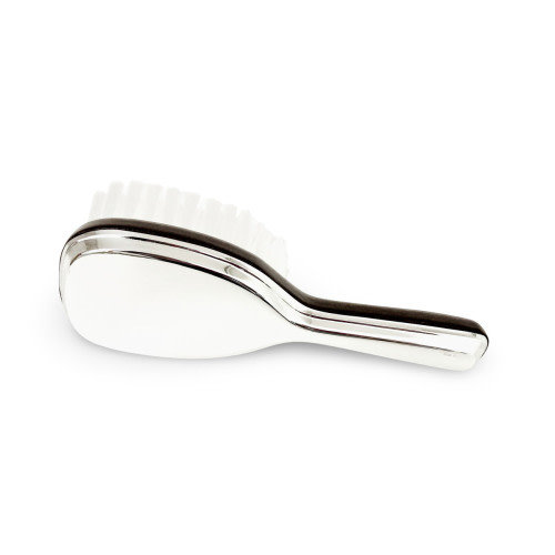 Sterling Silver Baby Brush