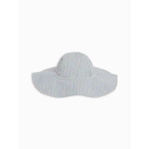 Seersucker Sun Hat - XS (0-3M)