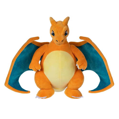 Free Shipping! Pokemon Charizard Plush, 12-inch Soft Flame Pokémon Toy with Authentic Details