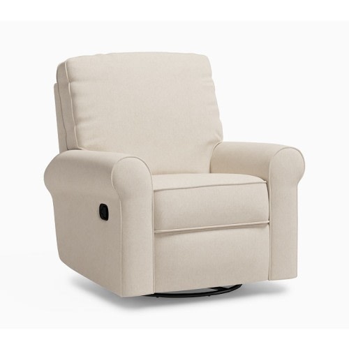 Comfort Manual Recliner Brushed Chenille Oat