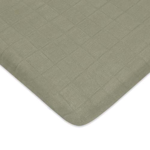 All-Stages Midi Crib Sheet in GOTS Certified Organic Muslin Cotton