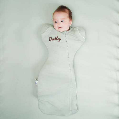 ClimaCuddle® Swaddle 2-in-1 0.5 TOG - Merino Wool & Rayon From Bamboo  - Pea Green
