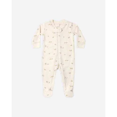 Zip Long Sleeve Sleeper Footie Pears – Quincy Mae