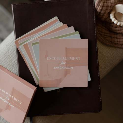 Encouragement for Postpartum Verse Card Set – The Daily Grace Co.