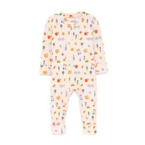 New York City - CloudBlend™ Footless Pajamas – WildBird