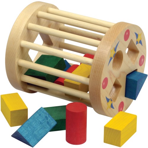 Cage Shape Sorter — Maple Landmark