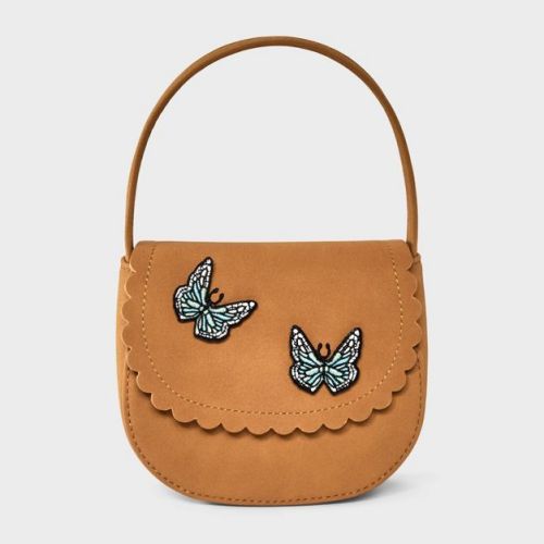 Toddler Butterfly Saddle Bag - Cat & Jack™ Brown
