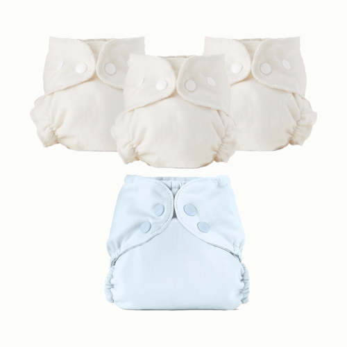 Organic Cloth Diaper Bundle Starter – Esembly