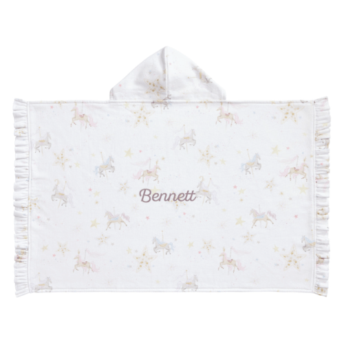 Tutu du Monde Carousel Horse Baby Hooded Towel
