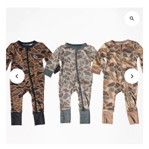 Baby Zip Up Bundle - Classic Camo – BURLEBO