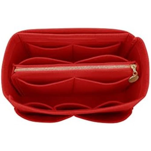 LEXSION Felt Purse Organizer Insert, Tote Bag Shaper Dividers with 5 Sizes