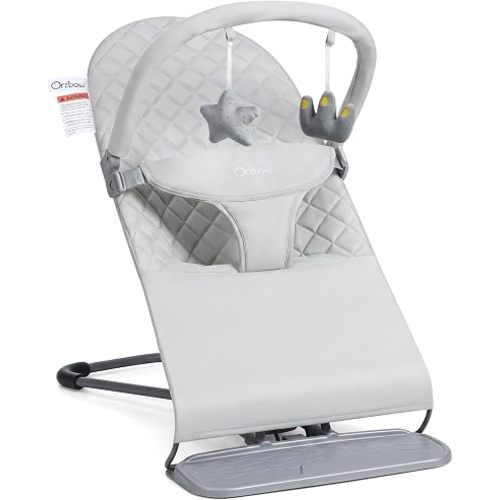 Orzbow Baby Bouncer, Portable Infant Seat for 0-12 Months, Up to 20 lbs