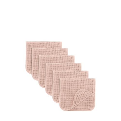 Muslin Burp Cloths - Pack of 6