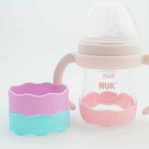 Personalized Silicone Bottle Labels | Brights