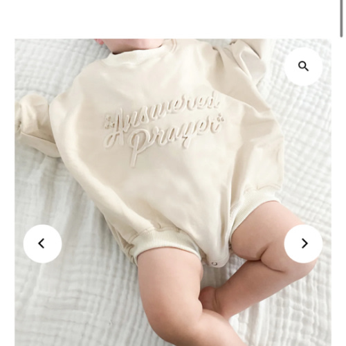 Answered Prayer Bubble Jumpsuit