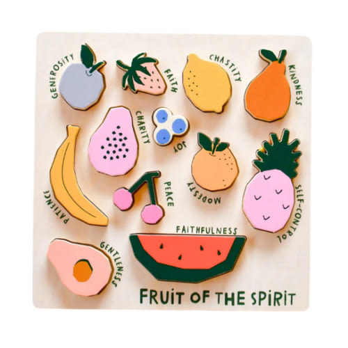 Fruit Of The Spirit Wooden Puzzle
