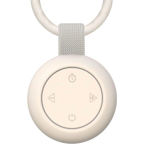 Portable Baby Sound Machine [White Noise for Babies Kids Adults][Timer Function][12 Soothing Sounds][Sleep Soother] 15 Hours Battery Life, Travel,Registry,Gifts,Shower,Clips on Baby Stroller