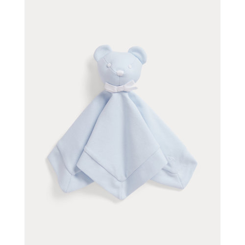 Cotton Interlock Bear Lovey Blanket for Baby Boys | Ralph Lauren