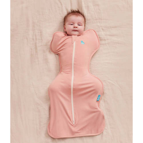 Swaddle Up™ 1.0 TOG Viscose from Bamboo Light Rose