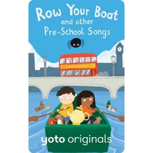 Yoto Row Your Boat and Other Pre-School Songs Audio Card: Kindergarten Music Ages 2-5