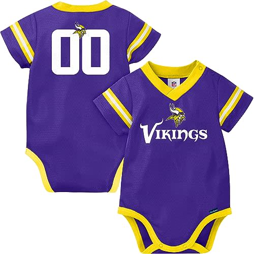 Gerber NFL unisex-baby Nfl Team Jersey Onesie Bodysuit
