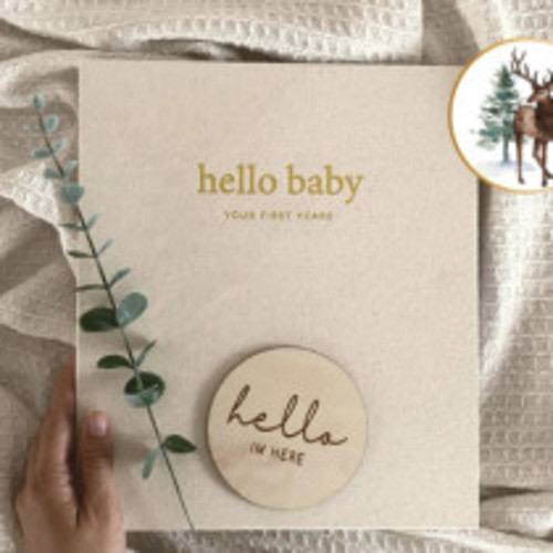 Etsy Baby Memory Book